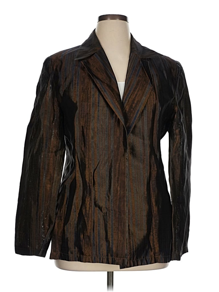 Pre-owned Carlisle Blazer Jacket In Brown