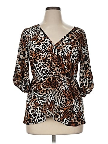 Promises Promises 3/4 Sleeve Blouse (view 1)