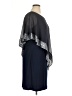 SLNY Blue Cocktail Dress Size 16 - photo 4