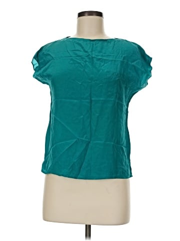 Condor Short Sleeve Silk Top (view 1)