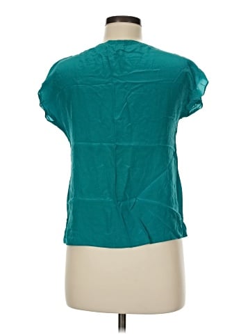 Condor Short Sleeve Silk Top (view 2)