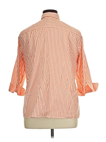 Lauren by Ralph Lauren 3/4 Sleeve Button-Down Shirt (view 2)