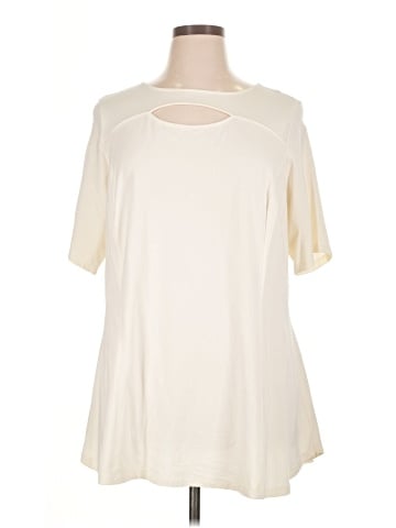 Isaac Mizrahi LIVE! Short Sleeve Blouse (view 1)