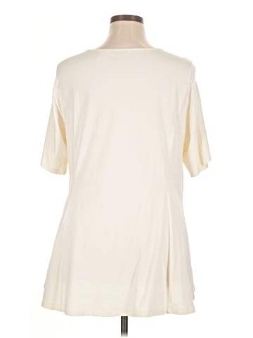 Isaac Mizrahi LIVE! Short Sleeve Blouse (view 2)