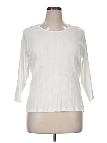 Denim & Co 3/4 Sleeve T-Shirt (view 1)