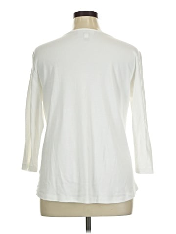 Karen Scott 3/4 Sleeve Top (view 2)