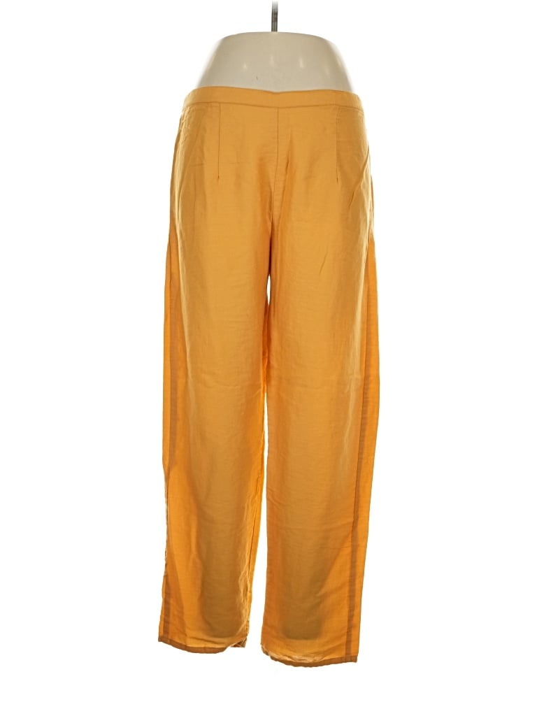 Pre-owned Unbranded Casual Pants In Yellow