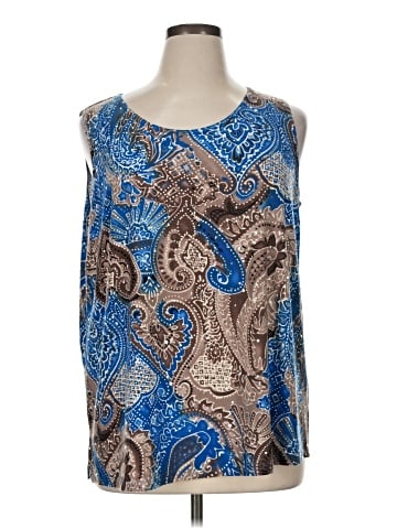 Maggie Sweet Sleeveless Blouse (view 1)