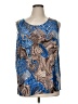 Maggie Sweet Blue Sleeveless Blouse Size 1X - photo 1
