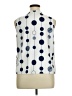 Unbranded 100% Polyester Blue Sleeveless Blouse Size XL - photo 2