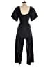 Old Navy 100% Cotton Solid Black Jumpsuit Size XS - photo 2