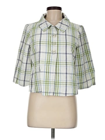 Sandro Sportswear 3/4 Sleeve Button-Down Shirt (view 1)