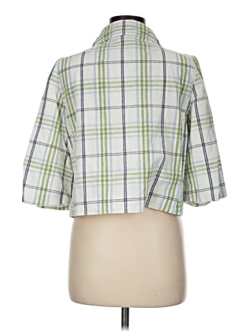 Sandro Sportswear 3/4 Sleeve Button-Down Shirt (view 2)