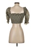 Zara Green 3/4 Sleeve Blouse Size XS - photo 2