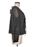 Brownie Gray Long Sleeve Blouse Size M - photo 4