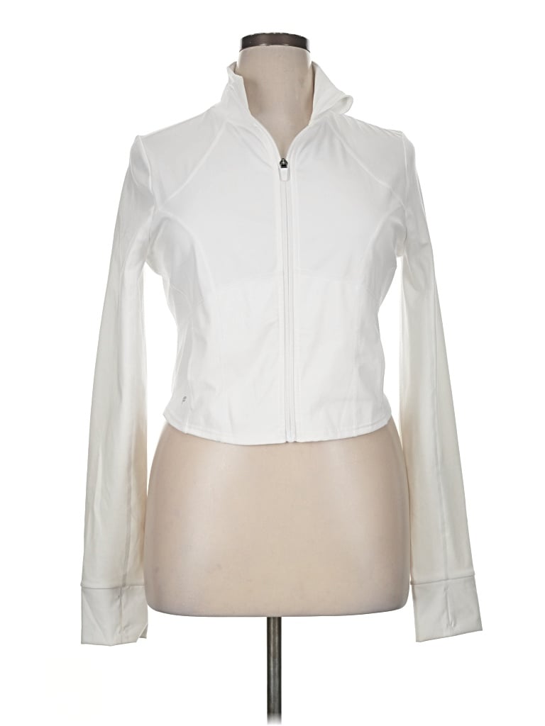 Pre-owned Fabletics Jacket In White