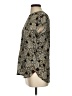 AP.NY 100% Viscose Print Black Short Sleeve Blouse Size S (estimated) - photo 5