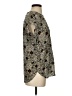 AP.NY 100% Viscose Print Black Short Sleeve Blouse Size S (estimated) - photo 4