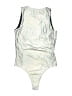Wearever Metallic Silver One Piece Swimsuit Size M - photo 2