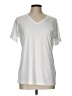 Assorted Brands White Short Sleeve Top Size L - photo 1