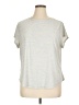 Active by Old Navy Silver Short Sleeve T-Shirt Size XL - photo 1