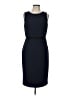 Donna Ricco Solid Blue Cocktail Dress Size 10 - photo 1