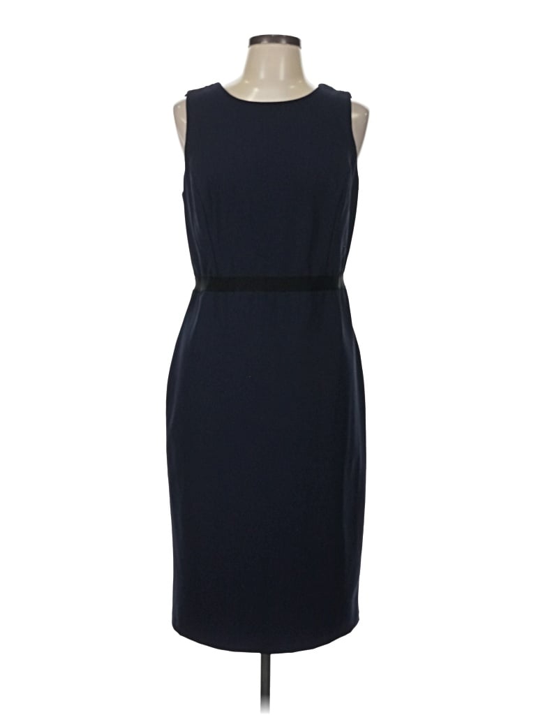 Pre-owned Donna Ricco Cocktail Dress In Blue