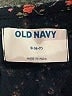Old Navy 100% Rayon Floral Black Dress Size 6 - 7 - photo 3