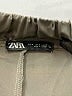 Zara 100% Polyester Gray Cargo Pants Size S - photo 4