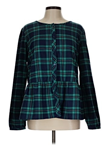 Southern Tide Long Sleeve Blouse (view 1)