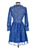 ASOS Design 100% Polyester Paisley Blue Cocktail Dress Size 0 - photo 2