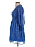 ASOS Design 100% Polyester Paisley Blue Cocktail Dress Size 0 - photo 5