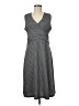 Lands' End Houndstooth Gray Casual Dress Size M - photo 1