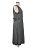 Lands' End Houndstooth Gray Casual Dress Size M - photo 4