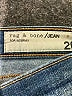 Rag & Bone/JEAN Hearts Blue Jeans Size 26 waist - photo 7