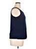 Susan Graver Blue Sleeveless Top Size 16 - photo 4