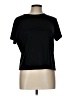 Kathie Lee Black Short Sleeve Top Size L - photo 1