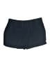 Per Se Solid Blue Shorts Size M - photo 2