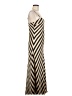 Endless Rose 100% Polyester Stripes Tan Casual Dress Size M - photo 4