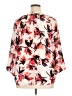 Ivanka Trump 100% Polyester Floral Ivory 3/4 Sleeve Blouse Size XL - photo 2