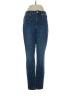 Inc Denim Polka Dots Blue Jeans Size 4 - photo 1
