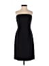 Moda International Solid Black Cocktail Dress Size 2 - photo 1