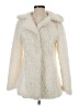 GB 100% Polyester Ivory Faux Fur Jacket Size S - photo 1