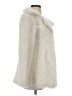 GB 100% Polyester Ivory Faux Fur Jacket Size S - photo 4