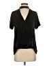 Madewell Black Short Sleeve Blouse Size S - photo 1