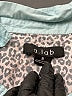Assorted Brands 100% Cotton Color Block Teal Short Sleeve Blouse Size S - photo 7