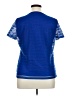 Calvin Klein Blue Short Sleeve Top Size XL - photo 2