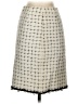 Escada 100% Wool Tweed Ivory Wool Skirt Size EU 34 / US 4 - photo 1