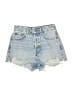 Zara Blue Denim Shorts Size 4 - photo 1