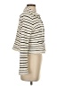 Madewell 100% Cotton Stripes Ivory Striped Button-Front Collared Cardigan Size XS - photo 4